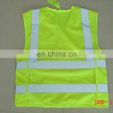 Reflective Safety Vest Roadway Hi-vis Reflective Green Color Clothing Workwear Uniform thumbnail-5