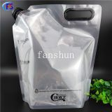 5L The liquid stand up composite bag of the spout seal/Food-grade composite storage bag for milk tea powder and Coffee Powder