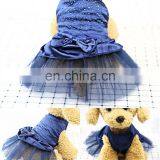 Lovely Lace Mesh Dogs Dress Pet Sequin Wedding Dresses for Dogs Skirt thumbnail-5