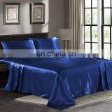 Сет из шелка для лица, состоящий из 4 предметов. Персонально изготовленный набор постельного белья из хлопка королевского размера (Queen Size), простыни