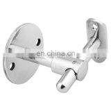 Wall Mounted Flange Tube Bar Connector Round Pipe Connector Stainless Steel Glass Floor Bracket Support thumbnail-3