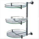 High Quality Wall Mounted Bathroom Glass Shelf thumbnail-5