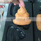 Electric Korea Poo Shaped Waffle Maker Taiyaki Machine Poo Shape Waffle Making Machine thumbnail-6