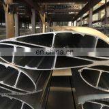 6063 T5 Extruded Aluminum Louvre / Oval Shaped Aluminium Industrial Profiles / l Shape Aluminum Profile Lourve thumbnail-3