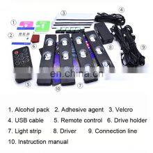 7Colors Car Ambient Foot Star Starry Light Interior Neon Atmosphere Light Music Voice Control USB LED RGB Auto Decorative Lamp thumbnail-3
