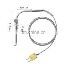 EGT K Type Thermocouple Probe Temperature Sensor 0-1250C Exhaust Gas Temp Sensor Probe Connector thumbnail-5