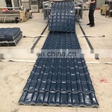 Building materials for residential houses roof decoration plastic PVC synthetic resin tiles