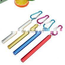 Best Quality Stainless Steel Telescopic Foldable Drinking Straw thumbnail-2