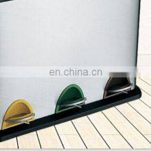 Large Capacity Recycle Trash Bins Recycling Garbage Bins Outdoor Household 3 Compartments Metal Recycling Bins thumbnail-2