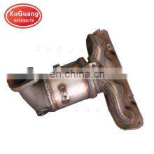XUGUANG High Quality Three Way Exhaust Manifold Catalytic Converter for Hyundai Mistra thumbnail-2