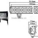 288w Curved Series Led Light Bar With Spotlight and Floodlight for Trucks Led Driving Light Bar