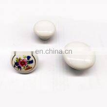 Ceramics Drawer Kitchen Cabinet Dresser Door Pull Handle for Single-hole Furniture Handles And Knobs thumbnail-3