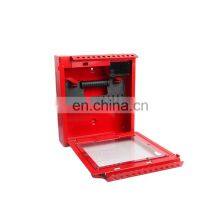 Групповой ящик для замков безопасности из стали, подключаемый к стене и портативный