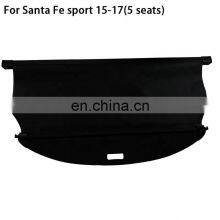 HFTM Factory Replacement Car Interior Rear Cargo Cover for Hyundai Santa Fe Sport 2015-2017(5 Seats) Space Saving Parcel Shelf thumbnail-4