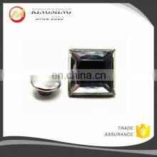 Best Selling 10mm Square Crystal Rivet For Leather thumbnail-3