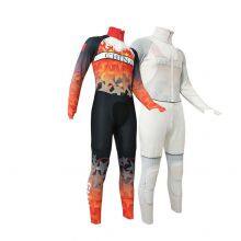 High Quality Cheap Wholesale Breathable Junior Custom Short Track Ice Speed Skating Suit Skating Skin Suit thumbnail-4