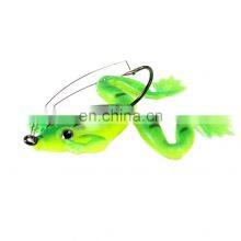 JOHNCOO 4pcs Frog Lure Fishing Lures 6cm 5g Artificial Fishing Bait Topwater Wobbler Bait For Pike Snakehead Soft Bait thumbnail-1