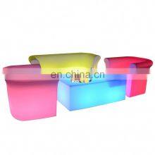 Aluminium High Quality Backyard Luxury Led Patio Outdoor White Rattan Sofa Set Furniture thumbnail-1