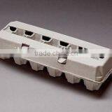100% Pure Waste Paper Pulp Moulded Egg Trays thumbnail-2