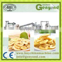 Automatic Banana Peeling Slicing Cutting Blanching Frying Packing Plantain Chips Making Machine Production Line thumbnail-3