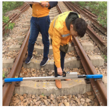 Analogue Railway Track and Switch Gauge