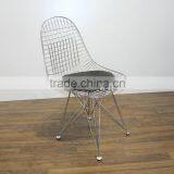DKR Wire Chair Dining Room Modern Metal Chair thumbnail-3