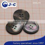 Blacklip Shell Buttons, Mop Sea Shell Buttons, 4 Holes Round Man Shirt Button thumbnail-2