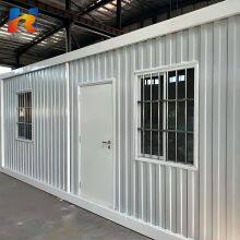 20FT 40FT High Quality Flat Pack Container House Customized Prefabricated Sandwich Package Flat Pack Container Office thumbnail-2