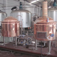 300L-1000L Red Copper Clad Brewery Machine for Craft Beer Making thumbnail-5