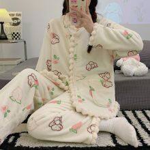 Winter Pajamas Set for Women Manufacturer thumbnail-2
