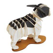 Wholesale 3D French Bulldog Puzzle Model Dog DIY Easy-to-Assemble Animal Craft Kits in Different Color for Pet Gift & Stationery&Toys Shop thumbnail-4