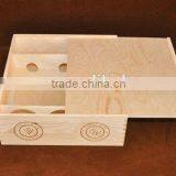 High Quality Fashion Design New Style Wood Box for Wine Glasses