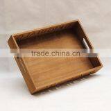 Antique Wooden Serving Trays thumbnail-2