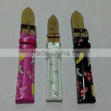 Produce & Wholesale Cartoon Print PU Leather Face Material Genuine Leather Back Material Watchbands thumbnail-1