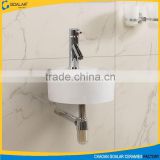 Hot sanitary ware bathroom wash basin, wall hung basin, wash hand basin