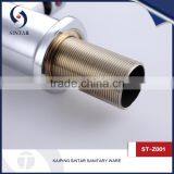 Modern Zinc Alloy Curve Shape Single Hole Kitchen Sink Mixer Tap thumbnail-5