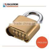 USA 4 Dial Changeable Combination Padlock thumbnail-2