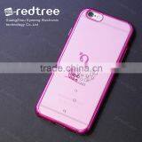 Sublimation Ultra Thin Cover for Samsung s6 Cover Clear TPU Case for Iphone 5s Cover