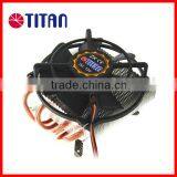 Customized Low Profile Design 4 Haet Pipe CPU Cooling Fan for Intel LGA 1156