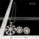 Wholesale Chunky Statement Necklace and Exquisite Ear Rings thumbnail-3