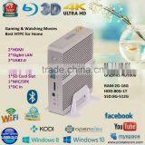 Mini PC Nettop Dual NIC Fanless HTPC With Intel i5 5250u 1.6GHz Max 2.7GHz HD6000 Graphics DC 12V 0dB Noise 3 yr Warranty WIFI