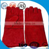 Blue, Black, Red color palm knit work gloves