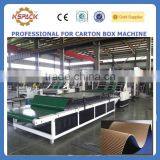 JGL-06016 carton box packing machine/corrugated cardboard laminate paper machine