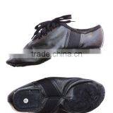 JS31 genuine leather lace up jazz shoe wholesale