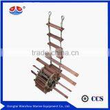 CCS Certified Willow Material Marine Pilot's Rope Ladder /Wood Ships Ladder Quality Choice thumbnail-4