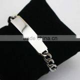 Factory Customize Stainless Steel Tag ID Bracelet Men's Jewelry thumbnail-3