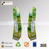 China Supplier Corrugated Paper Shelf Display for Pharmacy Promotion