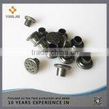 Metal Shoe Eyelets Black With Hole