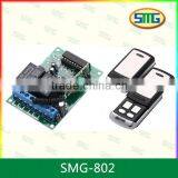 Motor Forward and Reverse 12V/24V 2-channel Latched Learning Code Wireless Remote Control SMG-802 thumbnail-2