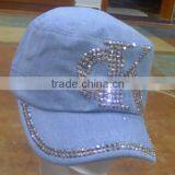 Popular Ladies Hat Beading & Embroidery Cap